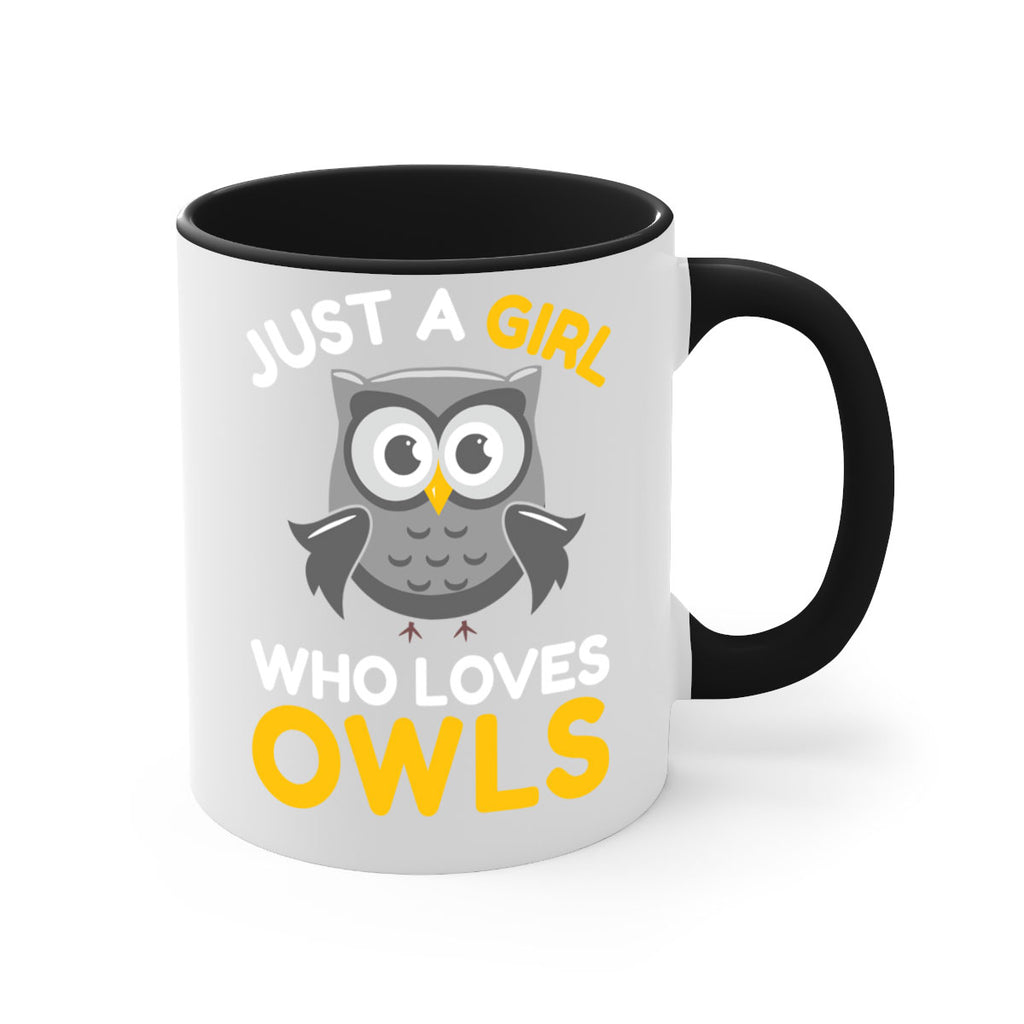 Just a Boy Who Loves A TurtleRabbit 11#- owl-Mug / Coffee Cup