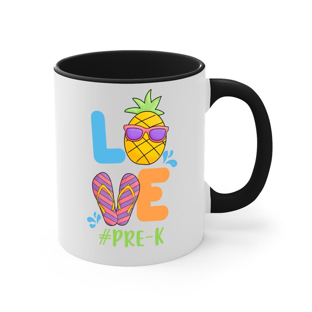 LOVE PreK Summer Pineapple 21#- preK-Mug / Coffee Cup