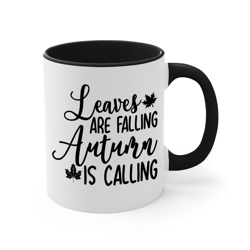 Leaves Are Falling Autumn Is Calling 390#- fall-Mug / Coffee Cup