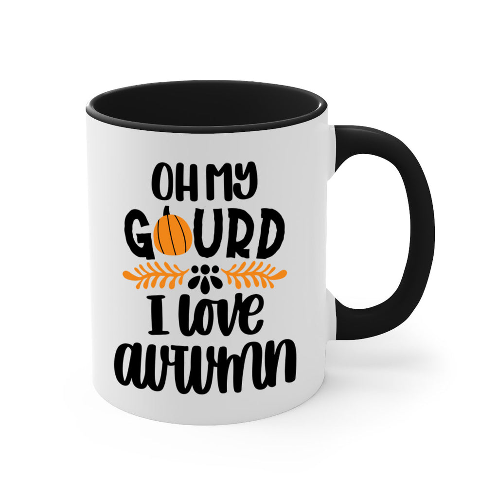 Oh My Gourd I Love Autumn 504#- fall-Mug / Coffee Cup