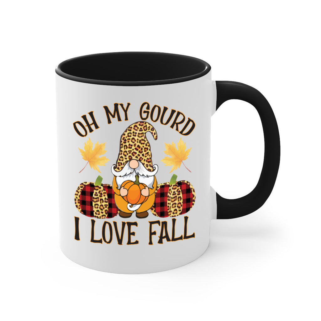 Oh My Gourd I Love Fall 456#- fall-Mug / Coffee Cup