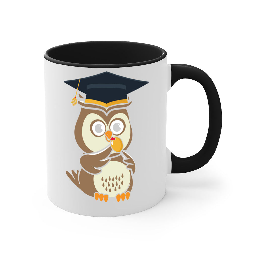 Profesor Owl Licks Candy A TurtleRabbit 17#- owl-Mug / Coffee Cup