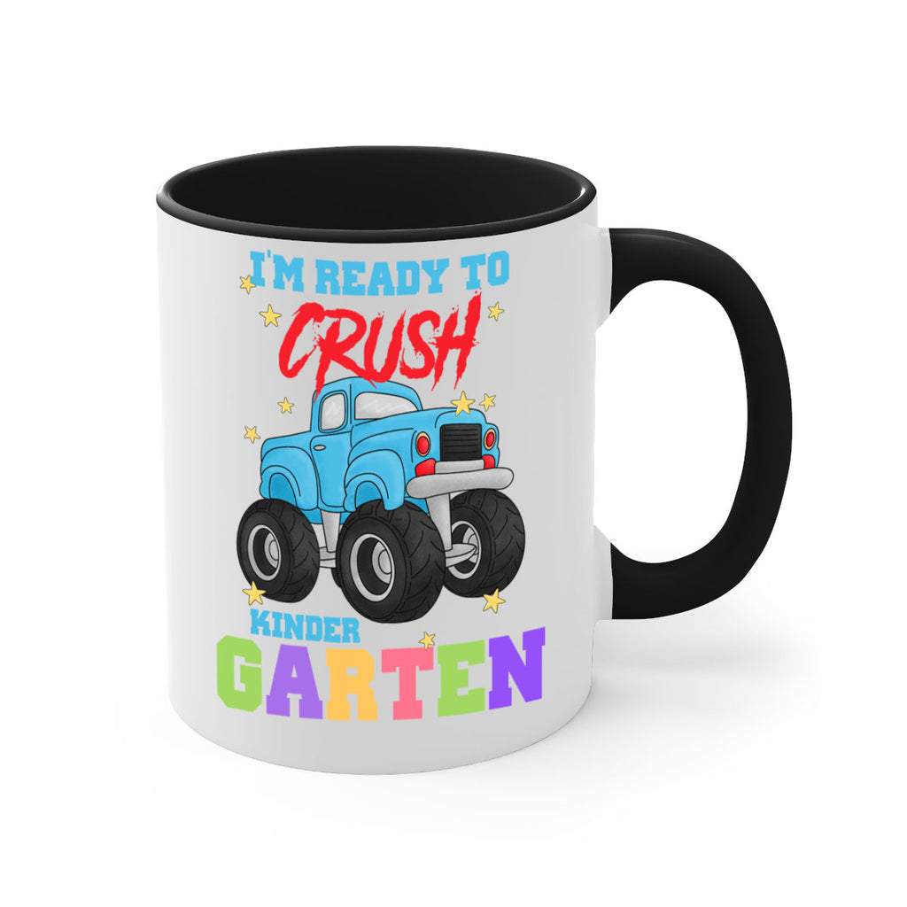 Ready to Crush Kindergarten MonsterTruck 16#- Kindergarten-Mug / Coffee Cup