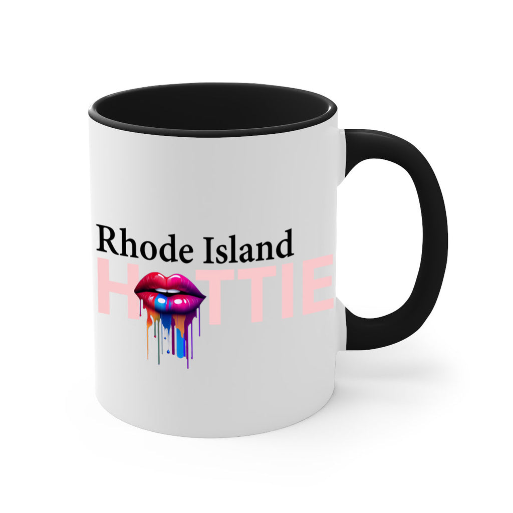 Rhode Island Hottie with dripping lips 39#- Hottie Collection-Mug / Coffee Cup