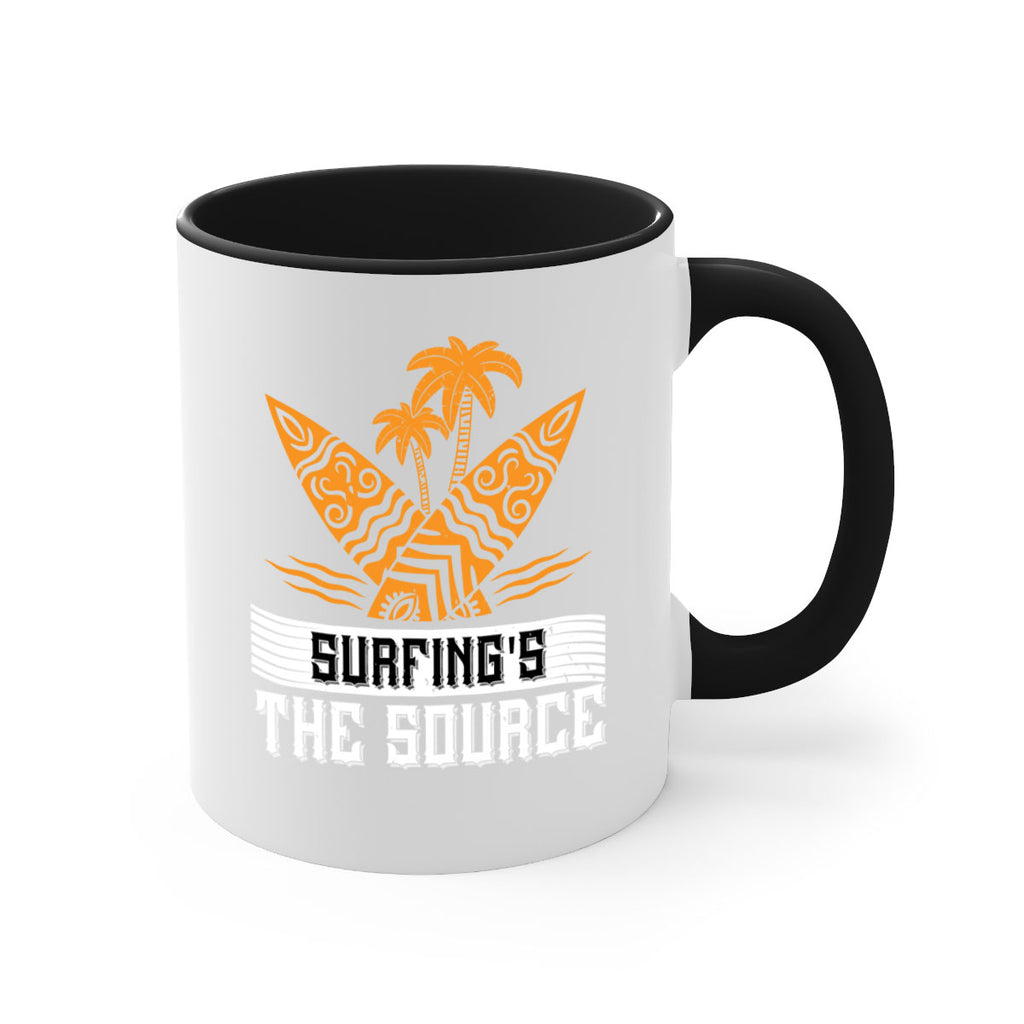 Surfings the source 411#- surfing-Mug / Coffee Cup