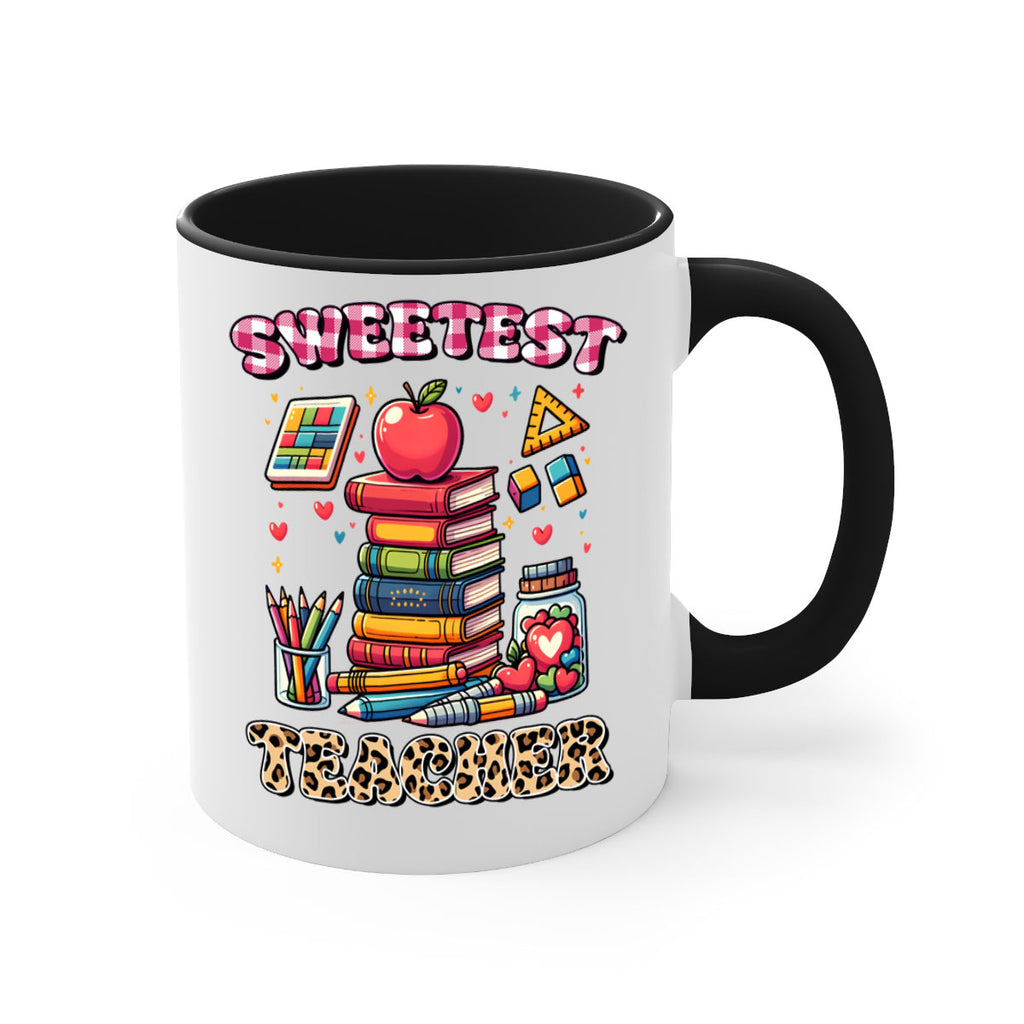 Sweetest Teacher Sublimation 15#- teacher-Mug / Coffee Cup