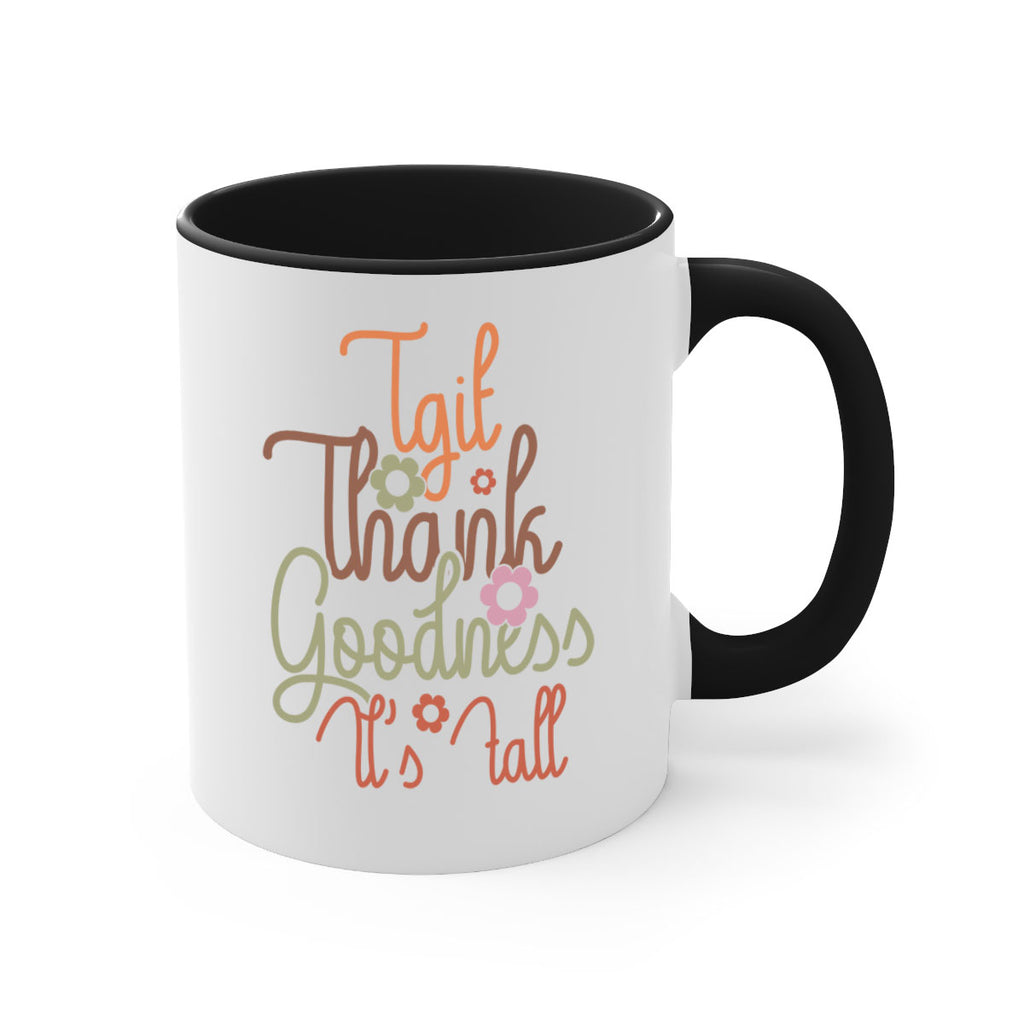 Tgif Thank Goodness Its Fall 596#- fall-Mug / Coffee Cup