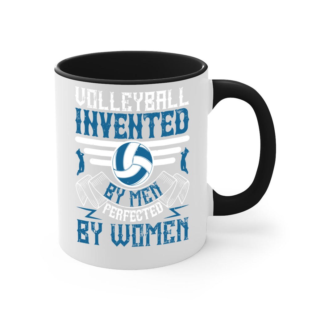 Volleyball invented by men perfected by women Style 118#- volleyball-Mug / Coffee Cup