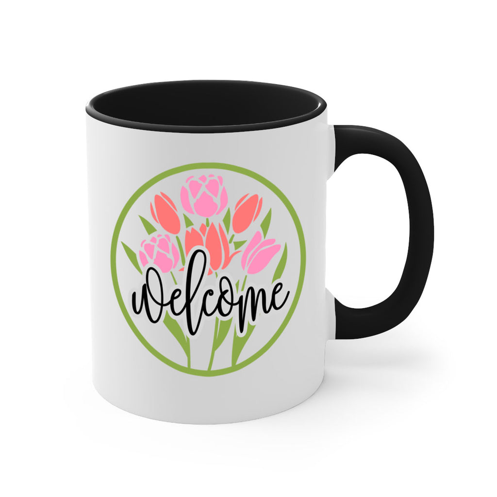 Welcome flowers bouquet571#- spring-Mug / Coffee Cup