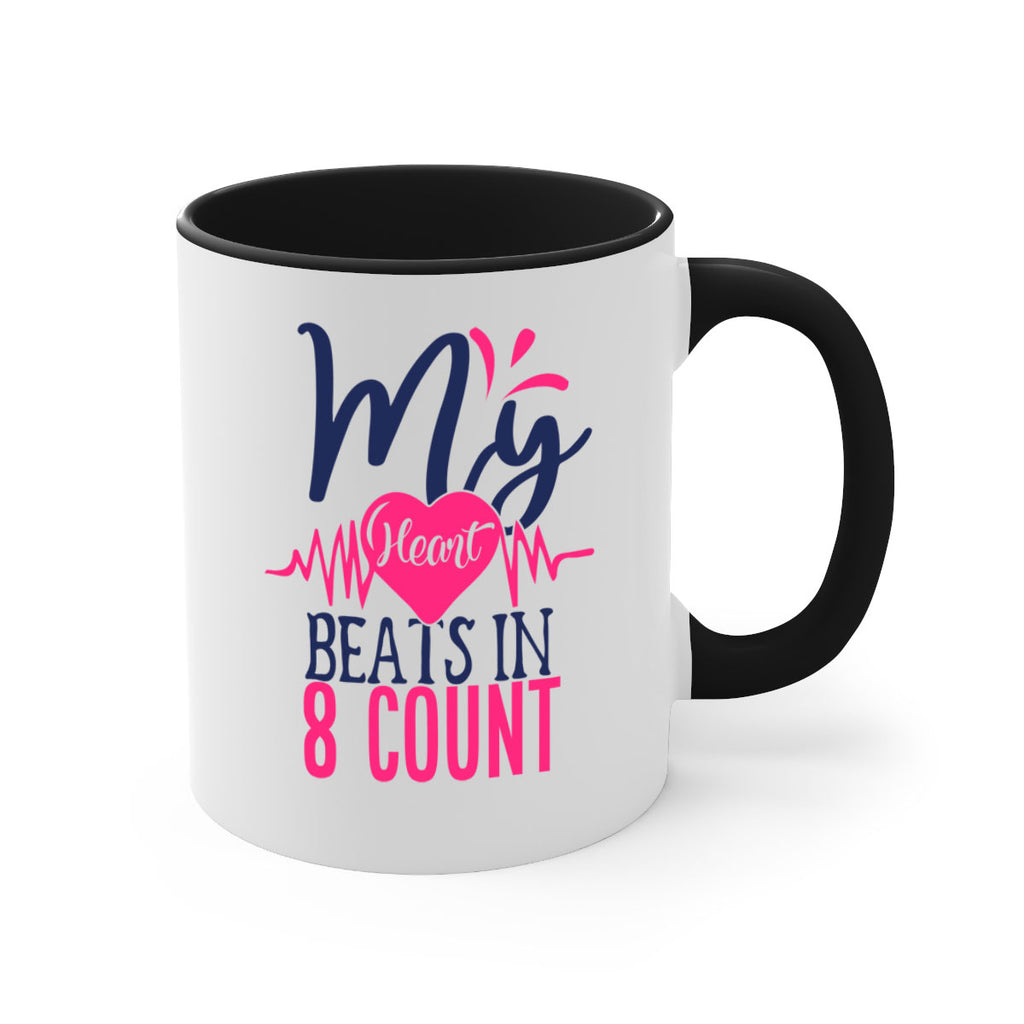 my heart beats in count 1740#- cheer-Mug / Coffee Cup