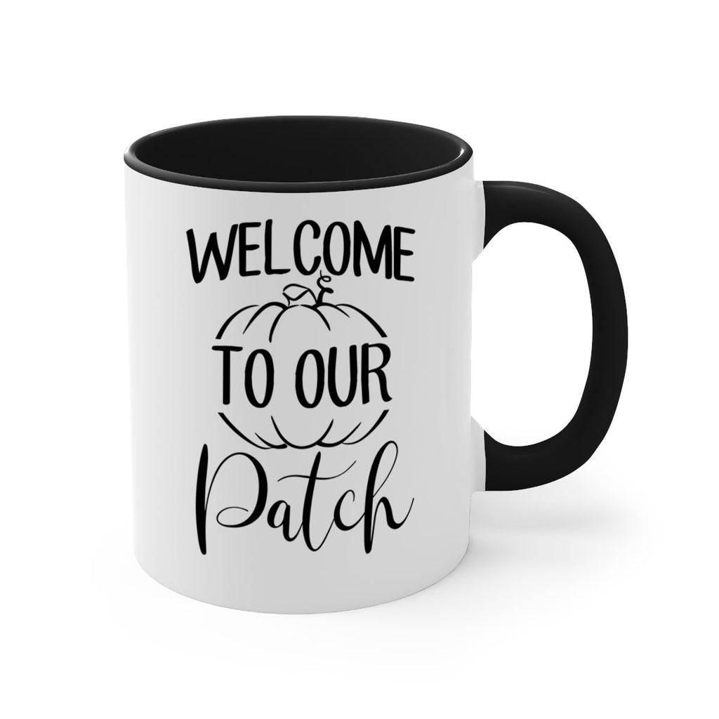 welcome to our patch 632#- fall-Mug / Coffee Cup