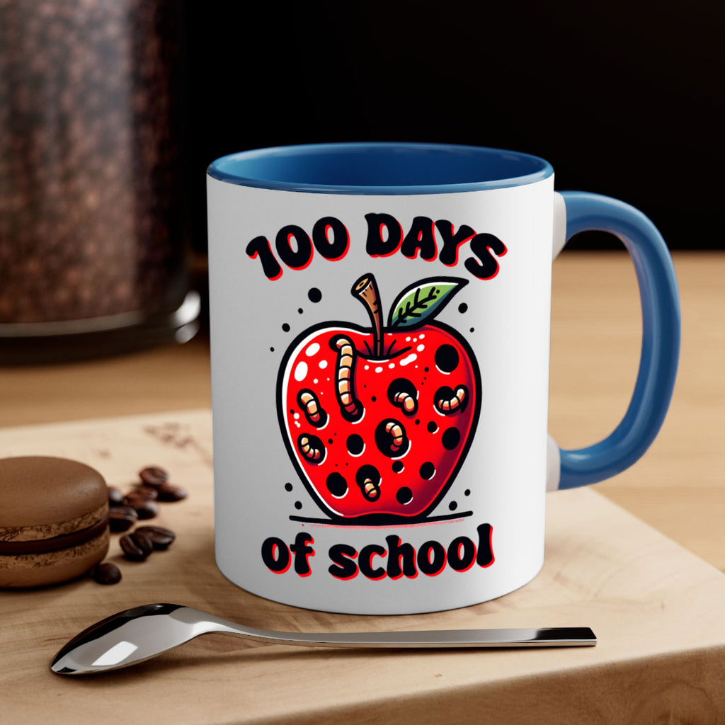 100 Days of School Apple 31#- 100 days-Mug / Coffee Cup