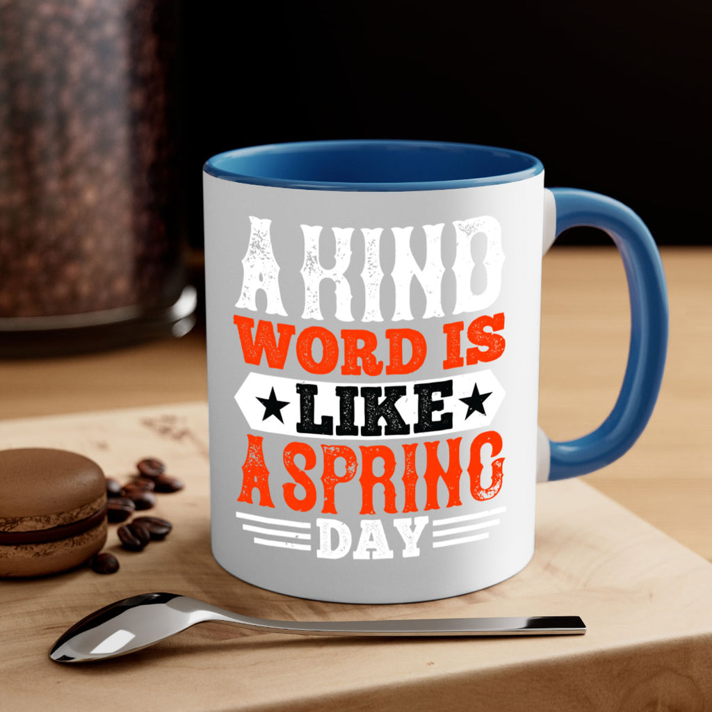 A kind word is like a spring day 2361#- basketball-Mug / Coffee Cup
