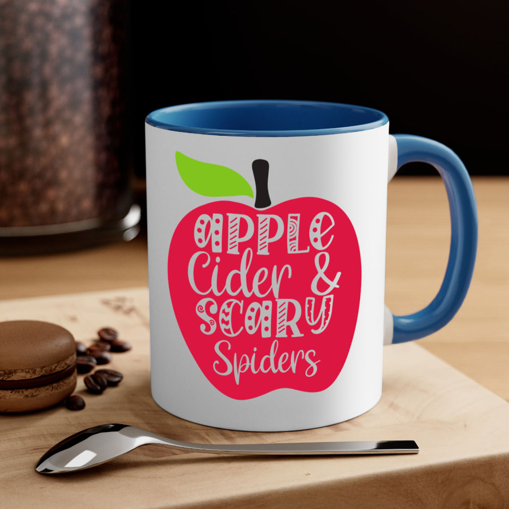Apple Cider Scary Spiders 10#- fall-Mug / Coffee Cup