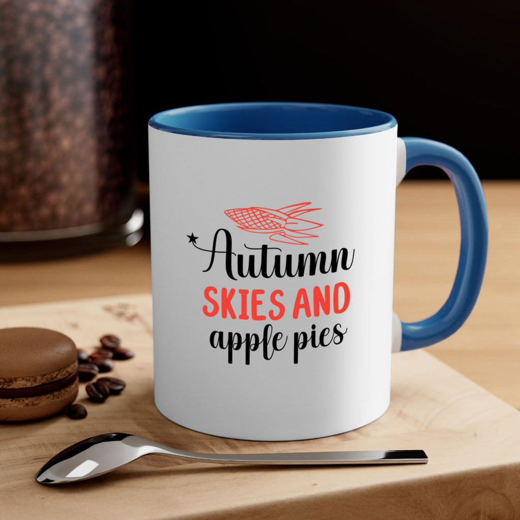 Autumn skies and apple pies 29#- fall-Mug / Coffee Cup