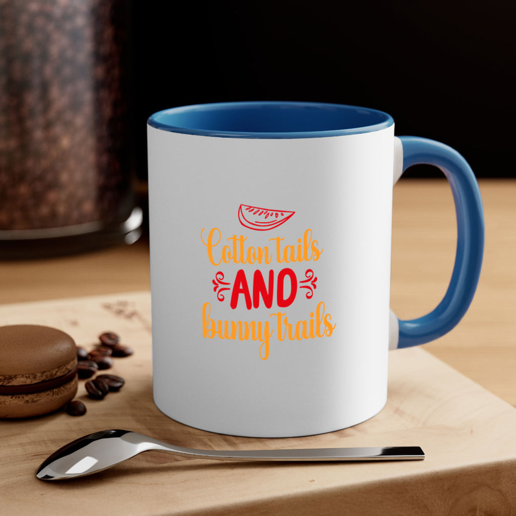 Cotton tails and bunny trails 111#- spring-Mug / Coffee Cup