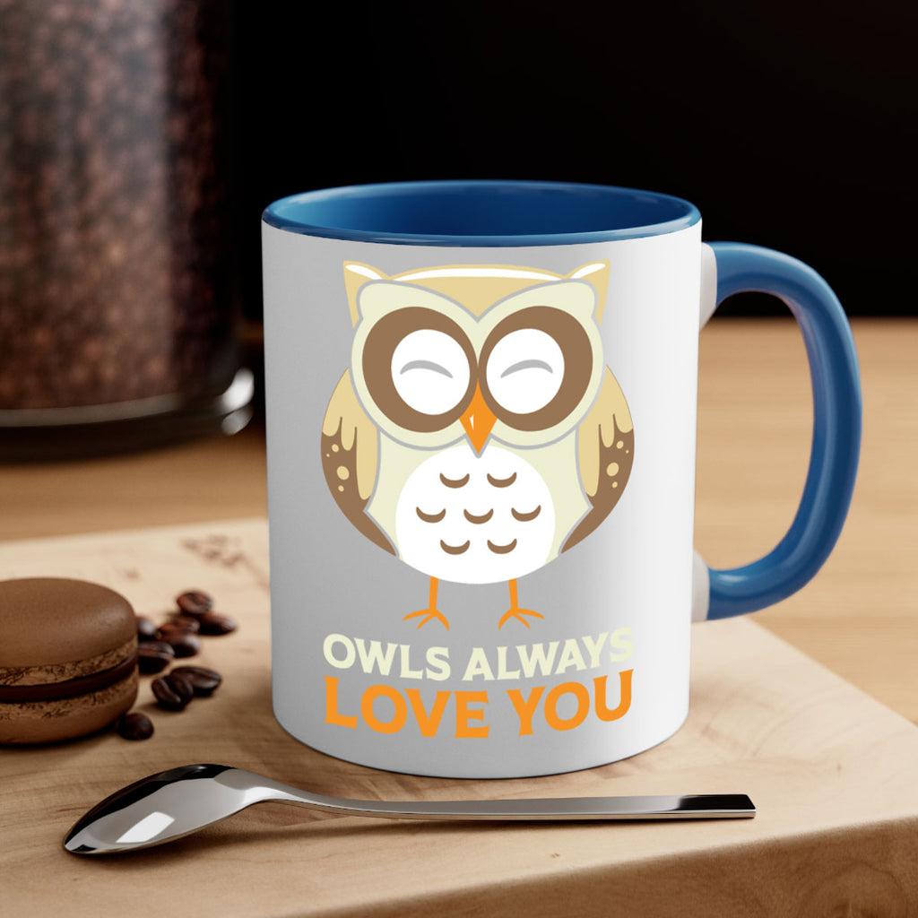 Cute Owl Always Love You A TurtleRabbit 3#- owl-Mug / Coffee Cup