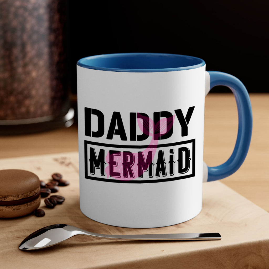 Daddy mermaid 112#- mermaid-Mug / Coffee Cup