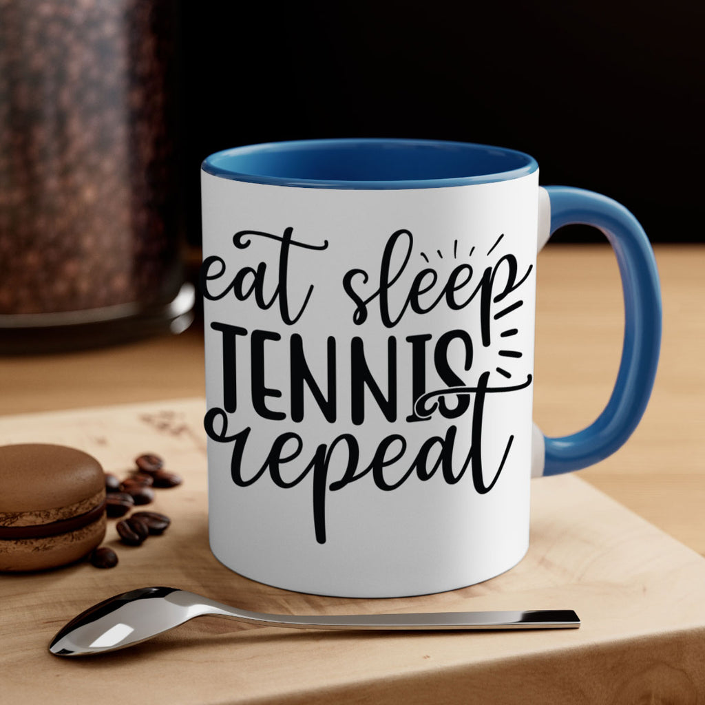 Eat sleep Tennis repeat 1293#- tennis-Mug / Coffee Cup