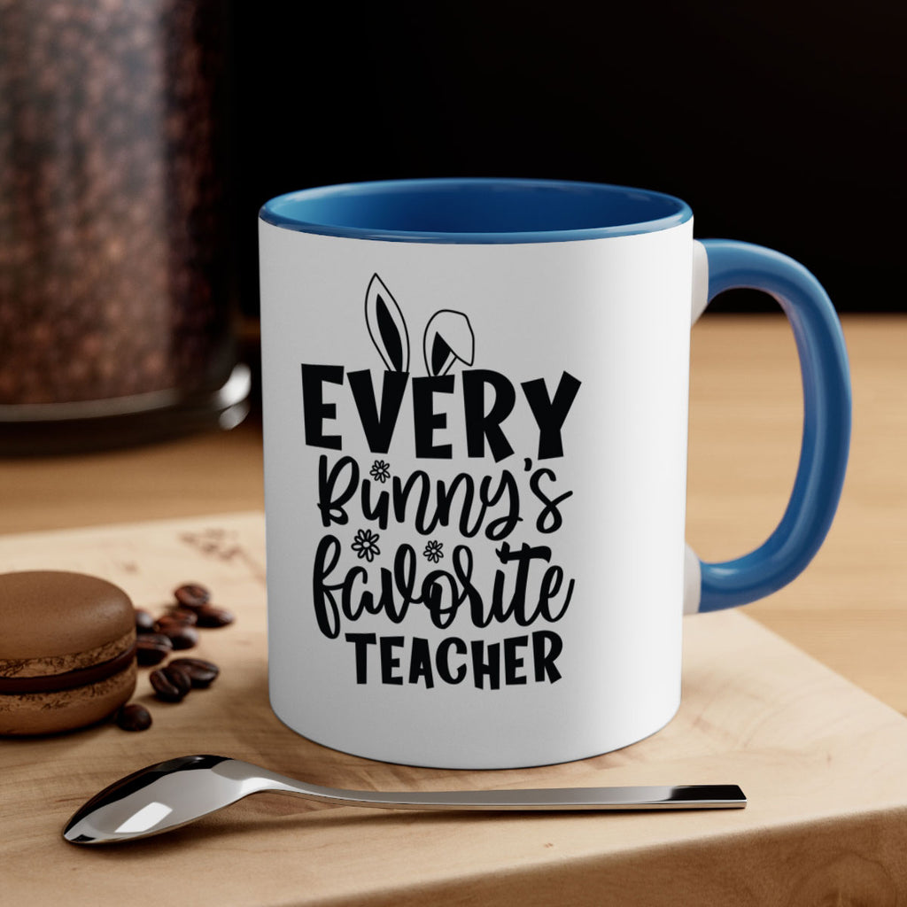 Every bunnys favorite teacher  135#- spring-Mug / Coffee Cup