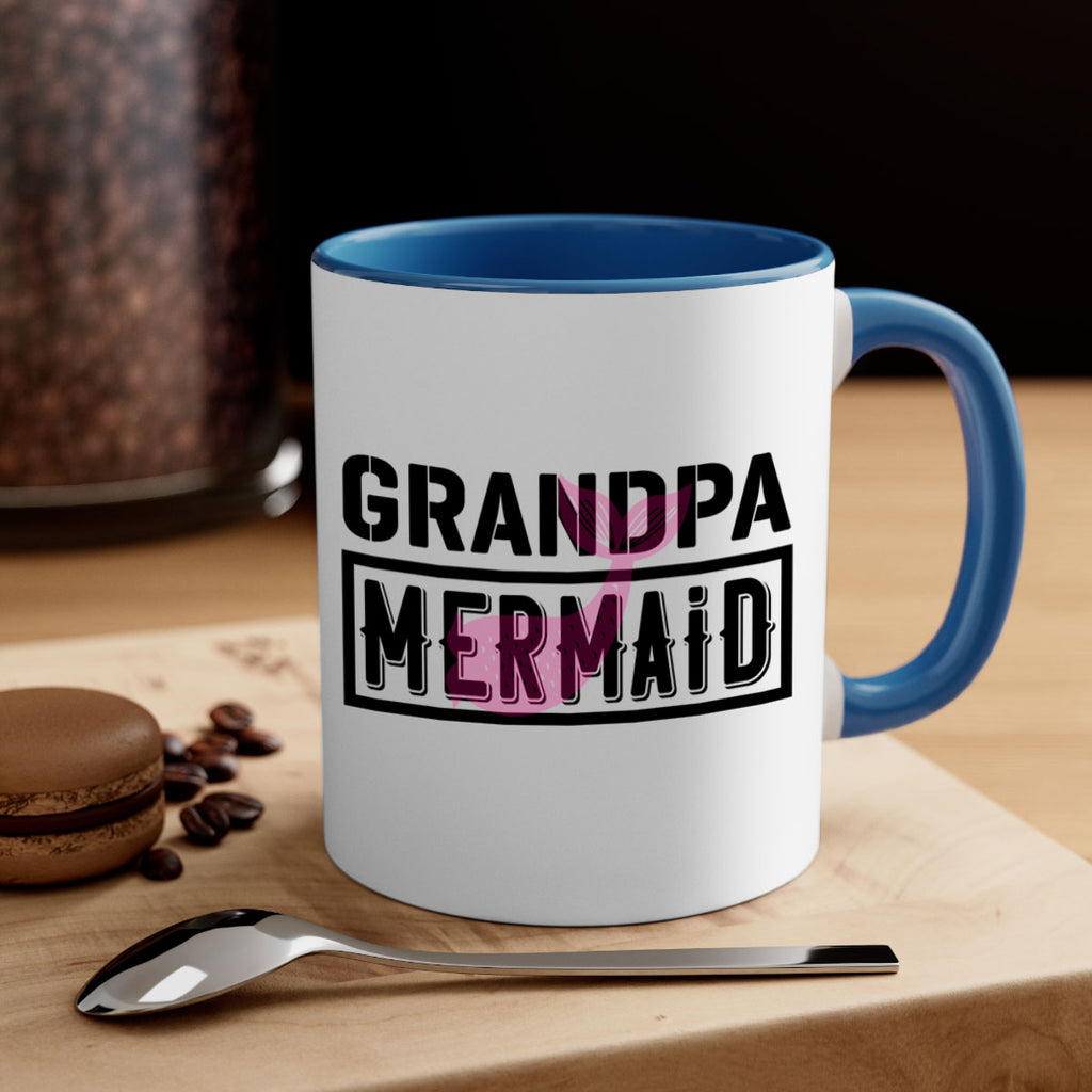 Grandpa mermaid 204#- mermaid-Mug / Coffee Cup