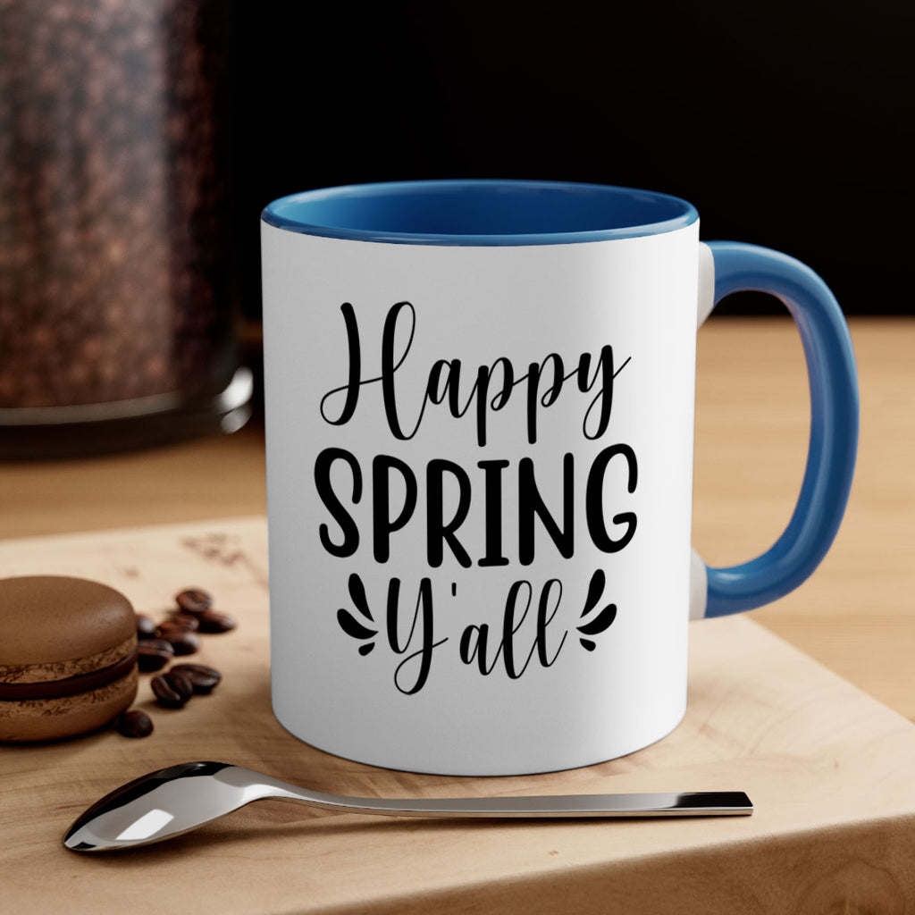 Happy Spring Y'all 163#- spring-Mug / Coffee Cup
