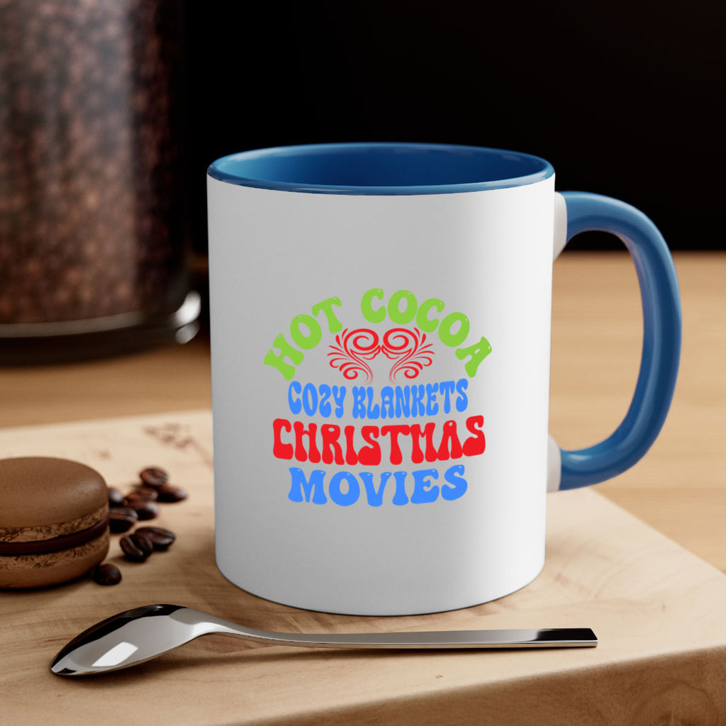 Hot cocoa cozy blankets christmas movies 210#- winter-Mug / Coffee Cup
