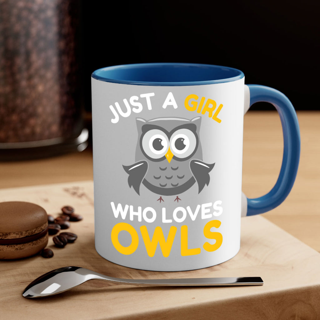 Just a Boy Who Loves A TurtleRabbit 11#- owl-Mug / Coffee Cup