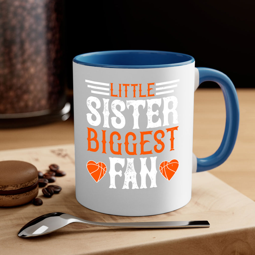 Little sister biggest fan 1983#- basketball-Mug / Coffee Cup