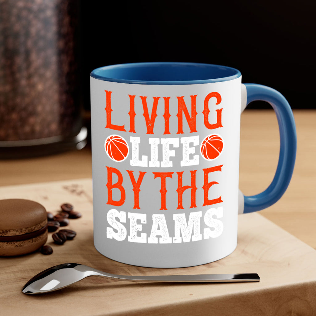 Living life by the seams 1965#- basketball-Mug / Coffee Cup