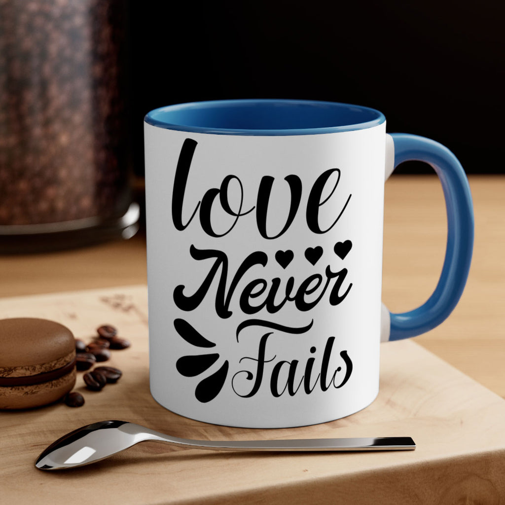 Love Never Fails 316#- winter-Mug / Coffee Cup