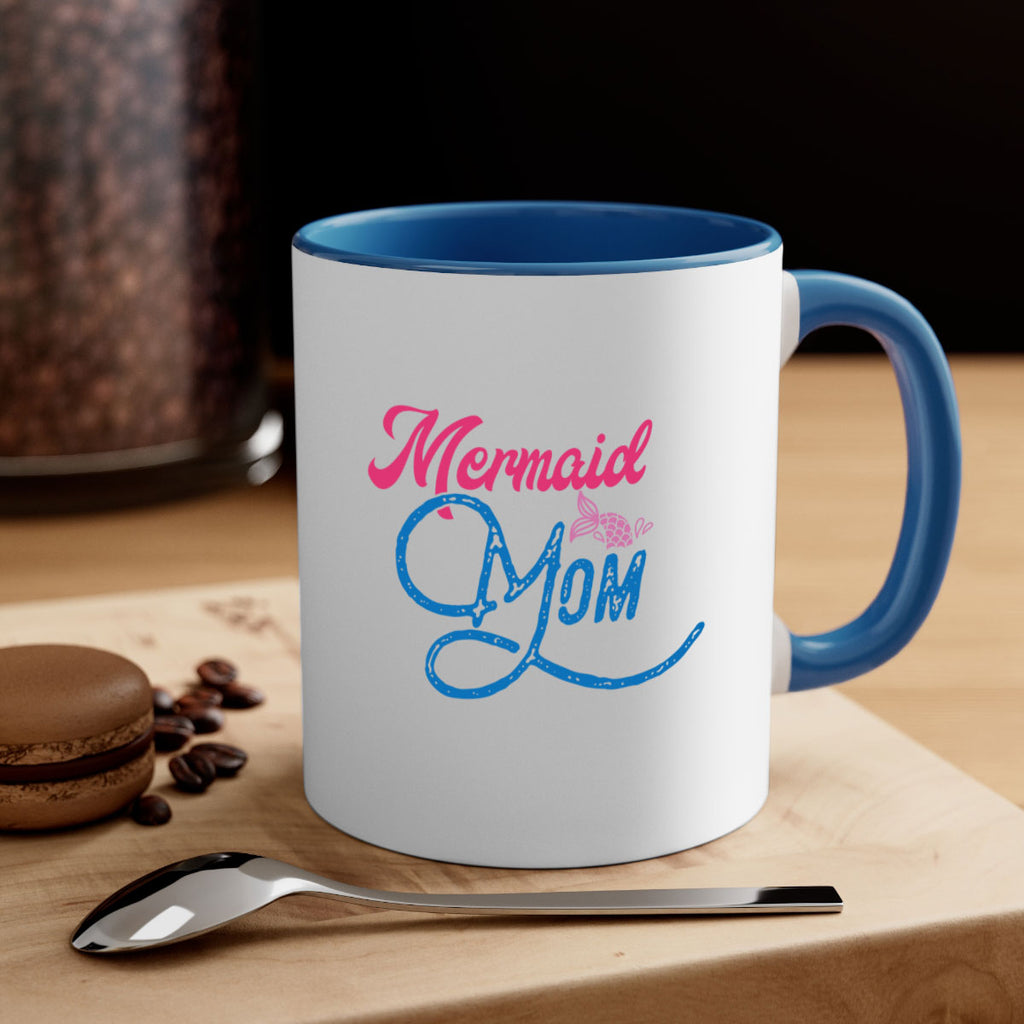 Mermaid Mom 371#- mermaid-Mug / Coffee Cup