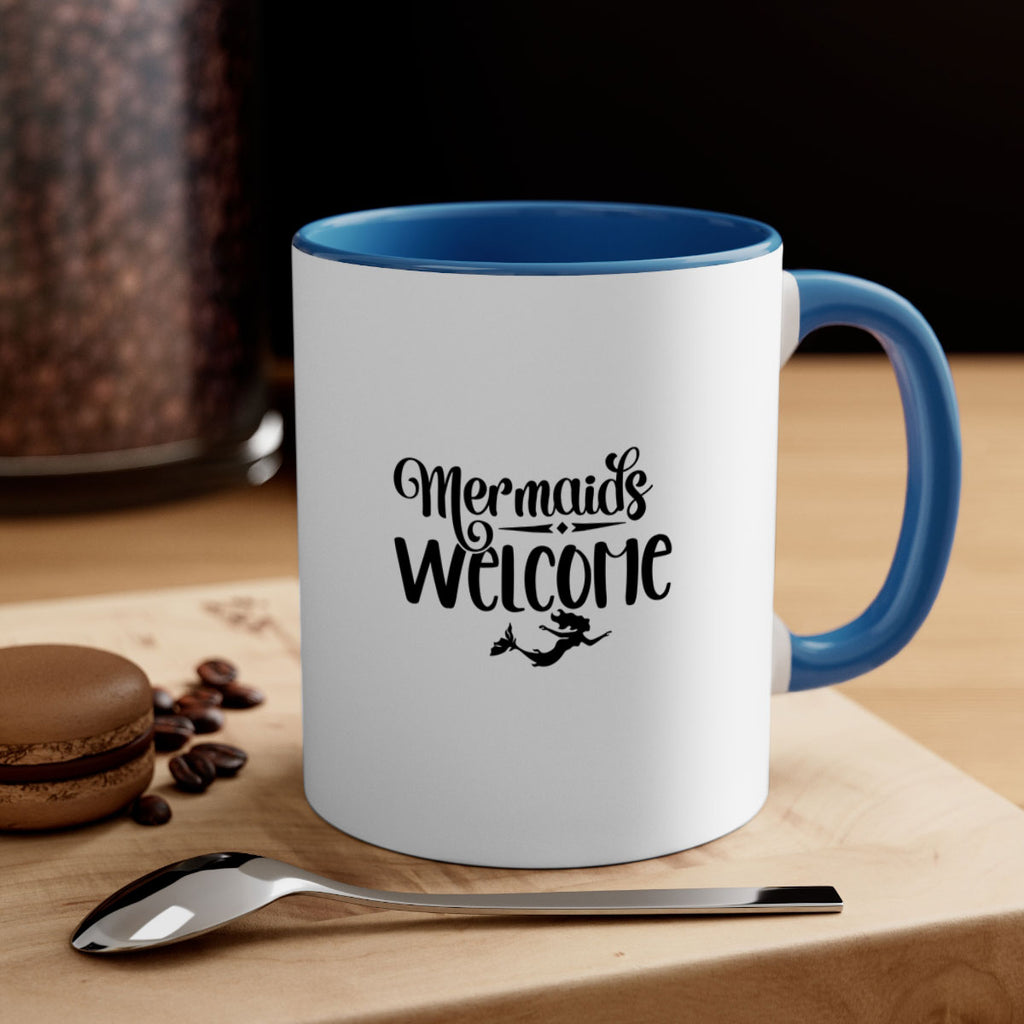 Mermaids Welcome 473#- mermaid-Mug / Coffee Cup