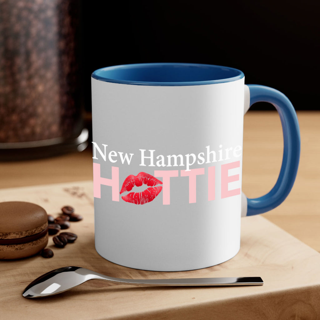New Hampshire Hottie With Red Lips 83#- Hottie Collection-Mug / Coffee Cup