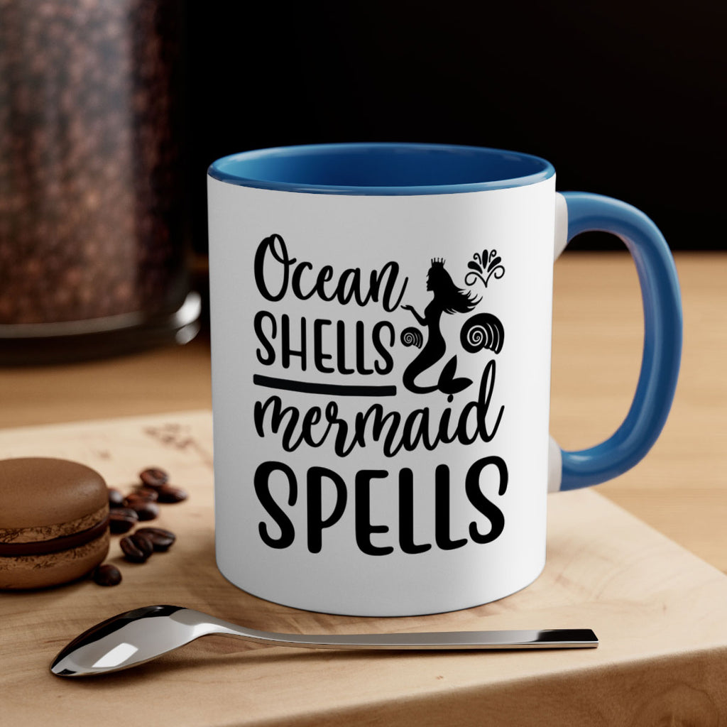 Ocean shells mermaid spells 522#- mermaid-Mug / Coffee Cup