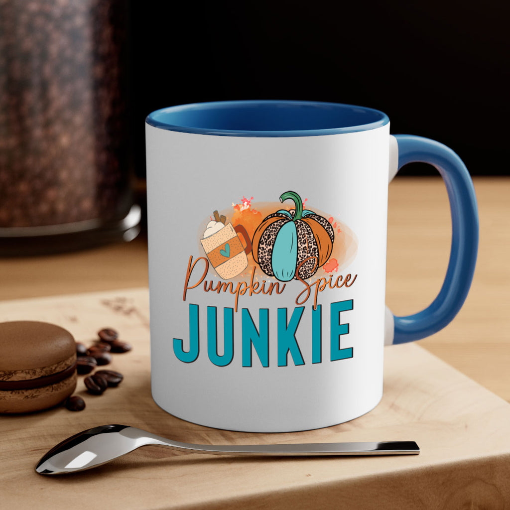 Pumpkin Spice Junkie 550#- fall-Mug / Coffee Cup