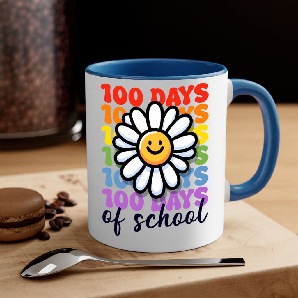 Retro Flower 100 Days Of 56#- 100 days-Mug / Coffee Cup
