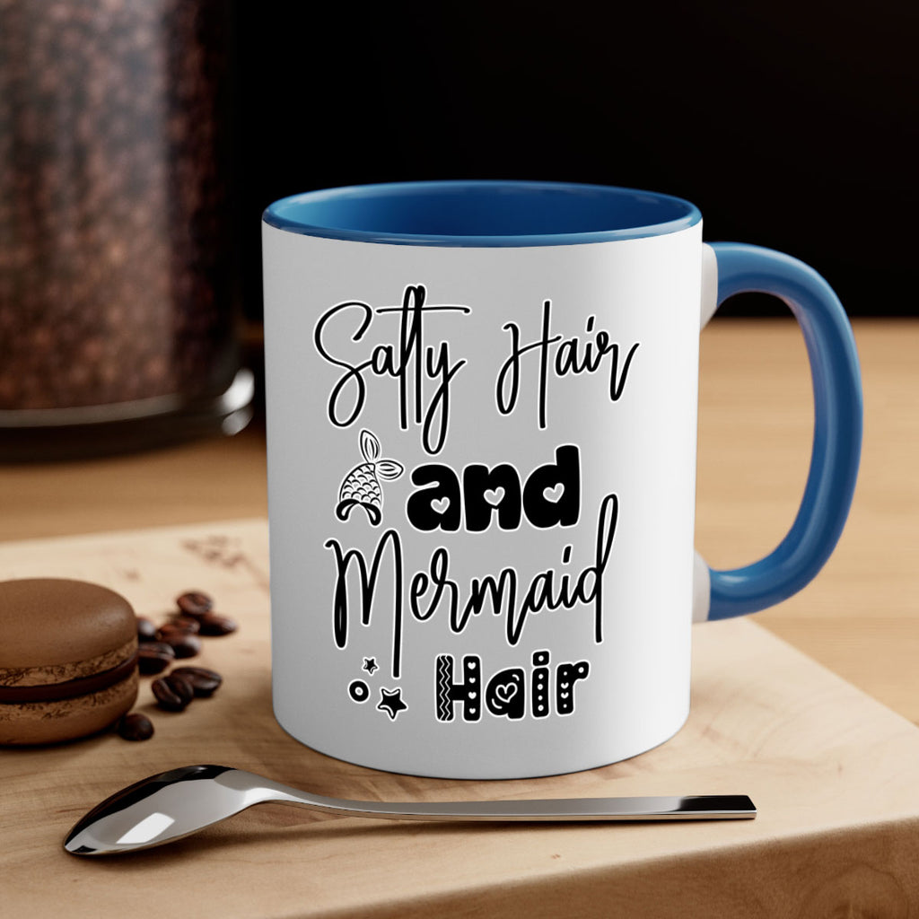 Salty Hair and Mermaid Hair 572#- mermaid-Mug / Coffee Cup