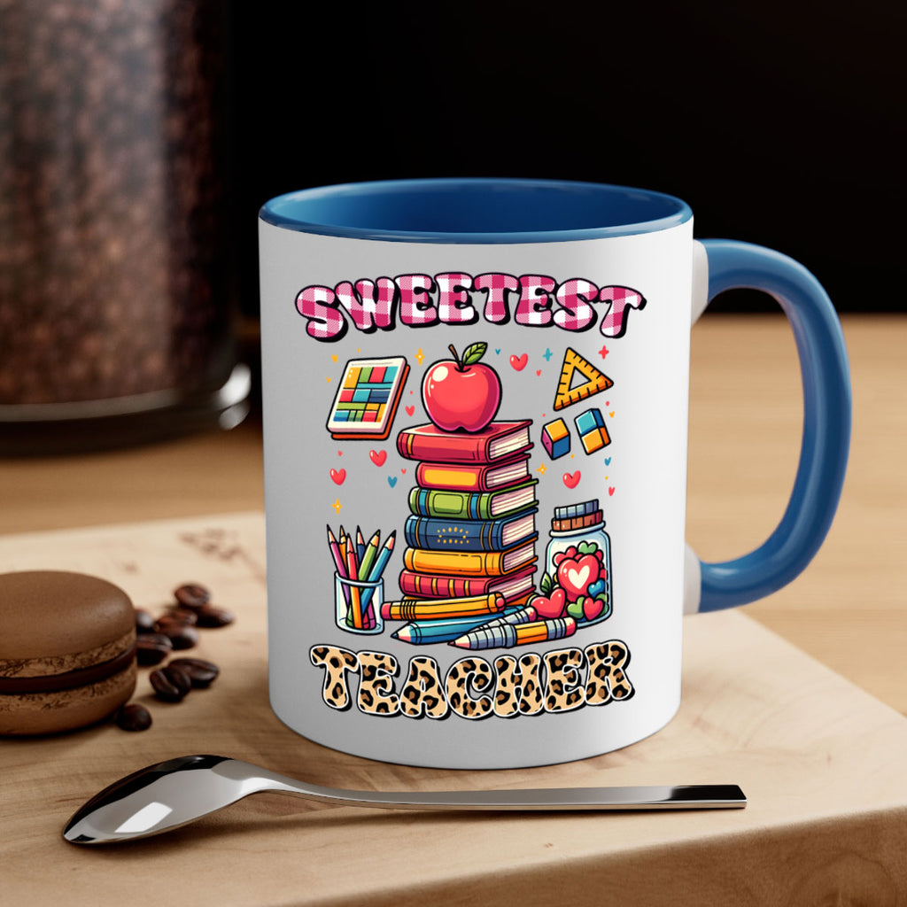 Sweetest Teacher Sublimation 15#- teacher-Mug / Coffee Cup