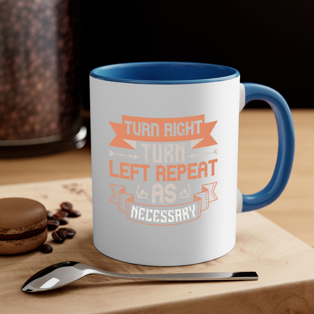 Turn right Turn left Repeat as necessary 126#- ski-Mug / Coffee Cup