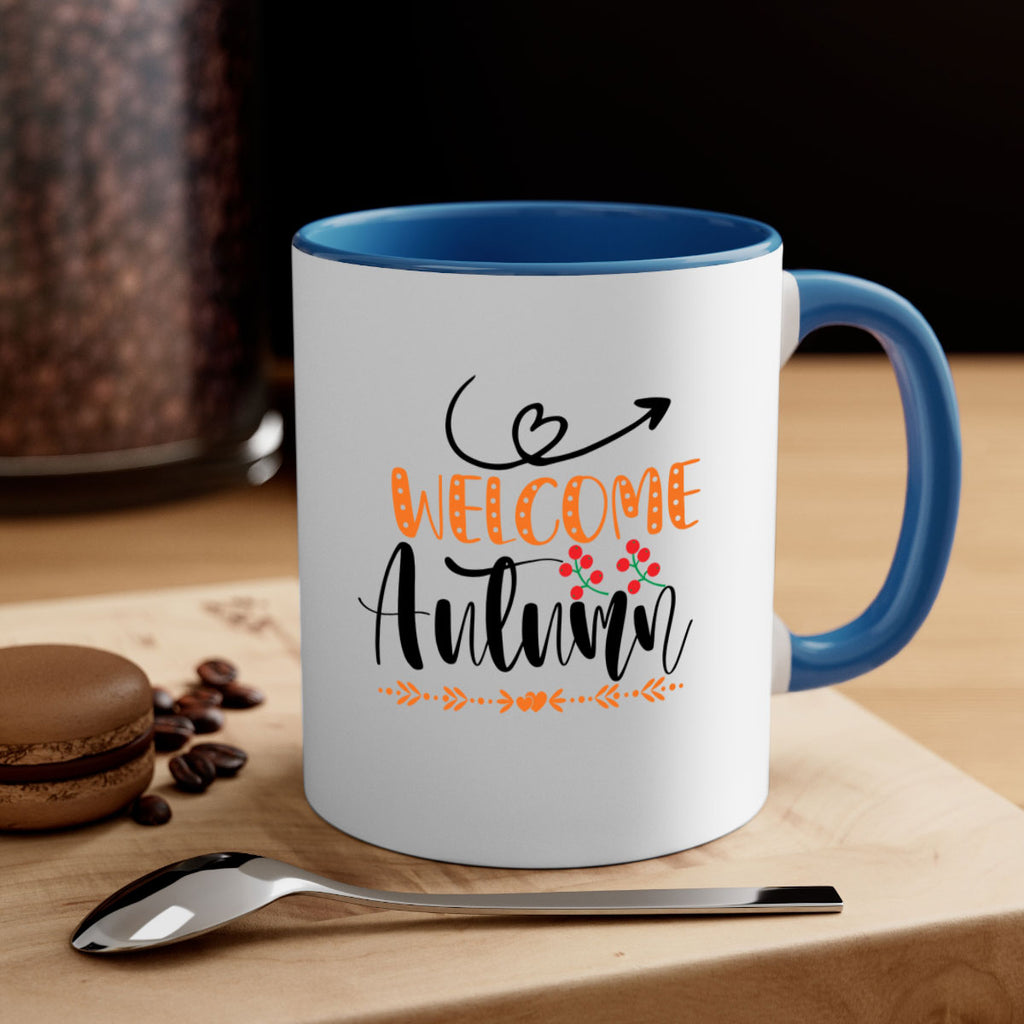 Welcome Autumn 628#- fall-Mug / Coffee Cup