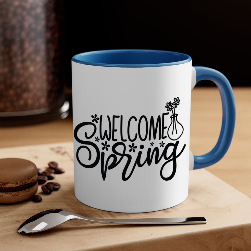 Welcome spring  design 599#- spring-Mug / Coffee Cup