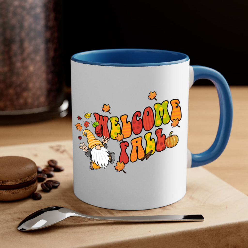 WelcomeFallGnome 637#- fall-Mug / Coffee Cup