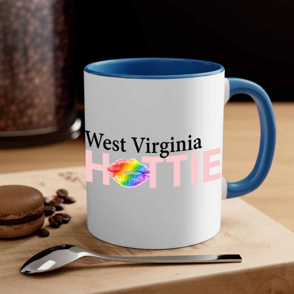 West Virginia Hottie with rainbow lips 48#- Hottie Collection-Mug / Coffee Cup