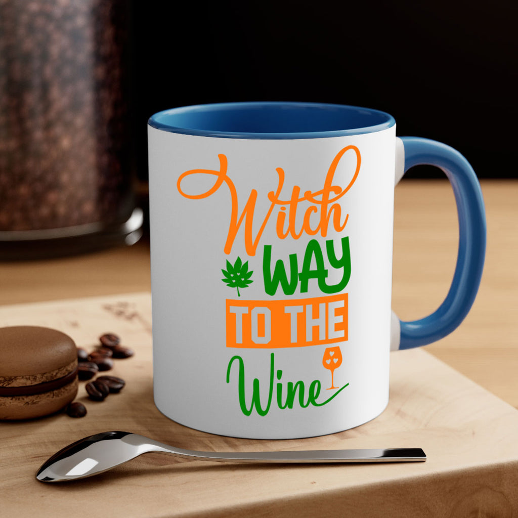 Witch Way to the Wine 650#- fall-Mug / Coffee Cup