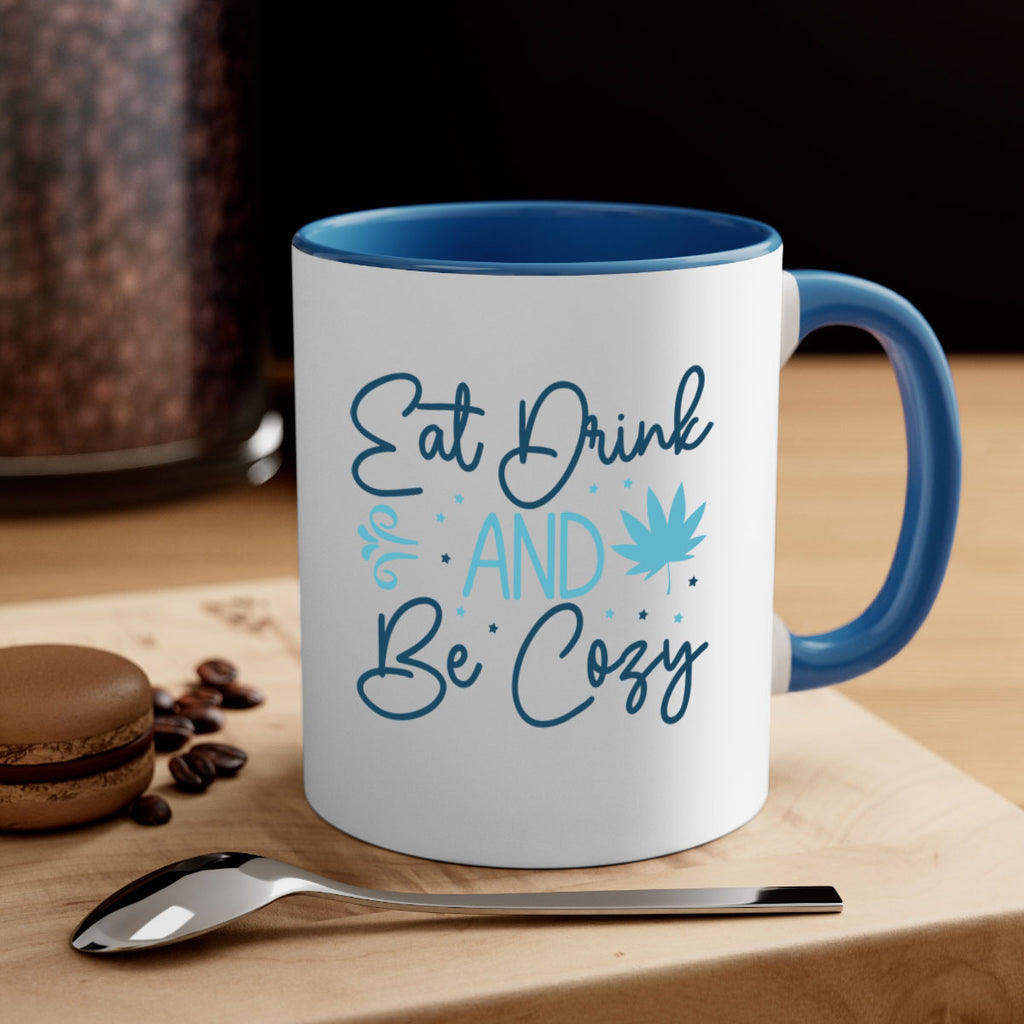 eat drink and be cozy 98#- winter-Mug / Coffee Cup