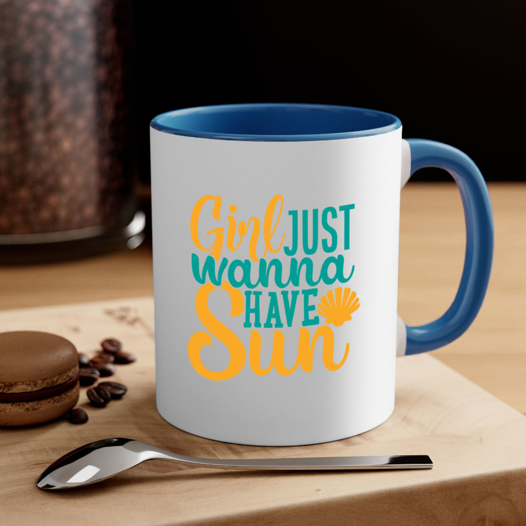 girls just wanna have sun Style 101#- Summer-Mug / Coffee Cup