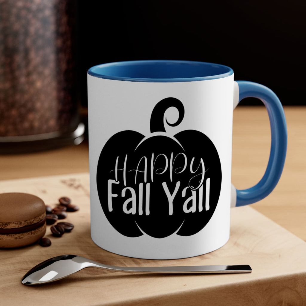 happy fall yall 235#- fall-Mug / Coffee Cup
