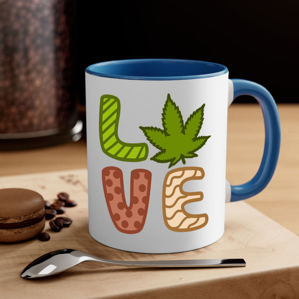 love weed 193#- marijuana-Mug / Coffee Cup