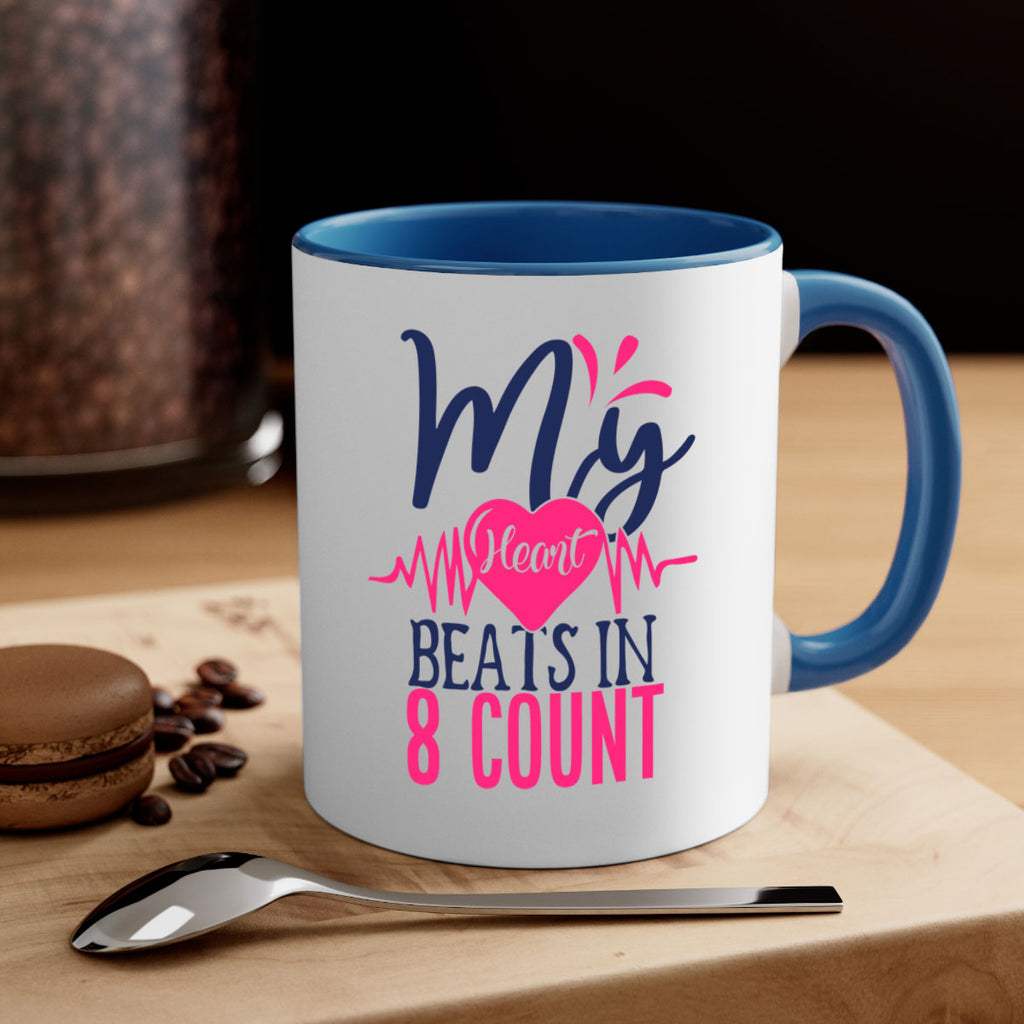 my heart beats in count 1740#- cheer-Mug / Coffee Cup